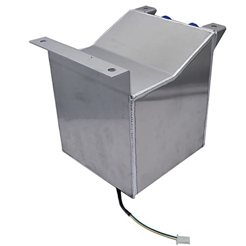 2.5 Gallon 9.5L Fuel Cell Tank Aluminum Polished Racing Street Drift Strip 1