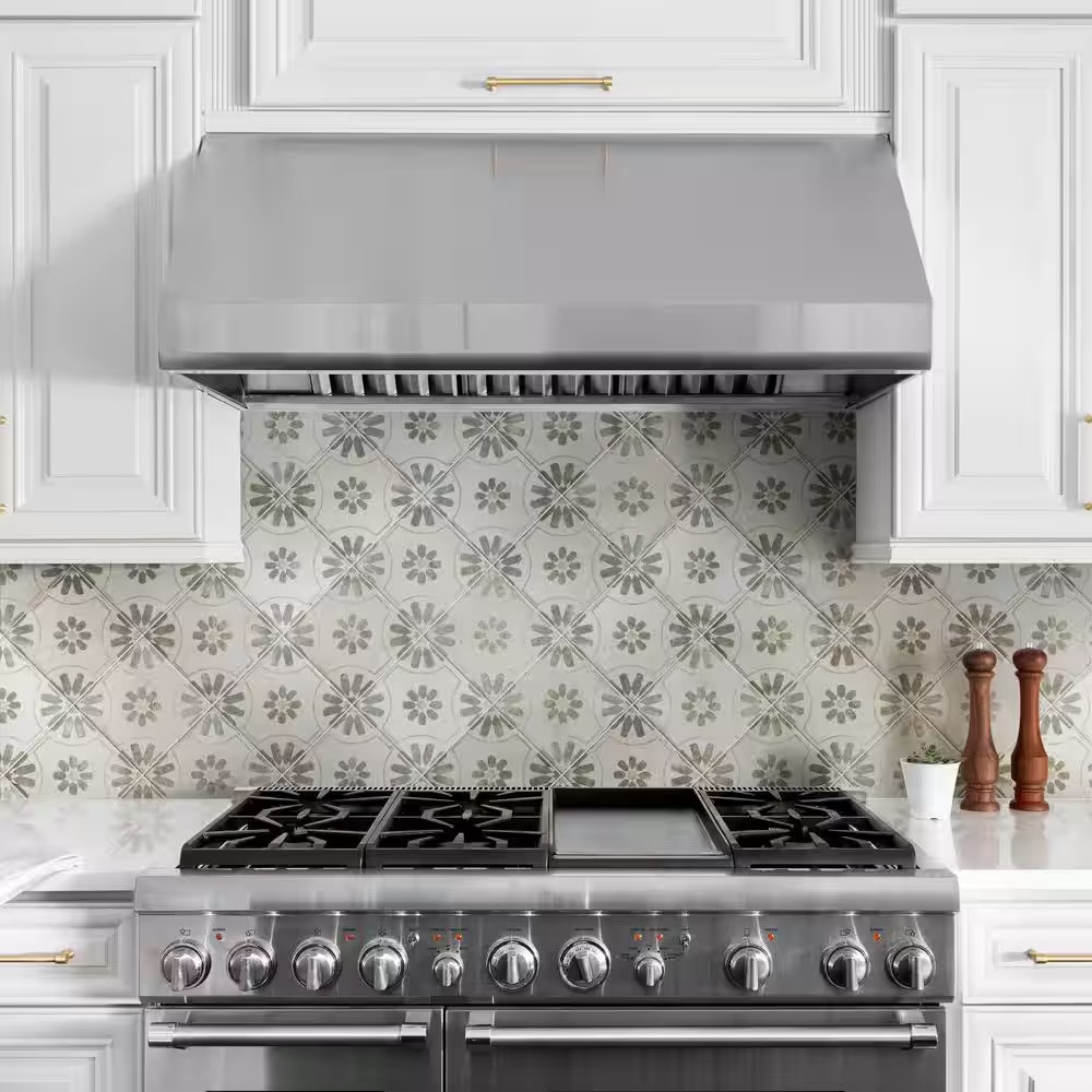 Kings Blume Sage 17-5/8 In. X 17-5/8 In. Ceramic Floor and Wall Tile (10.95 Sq.