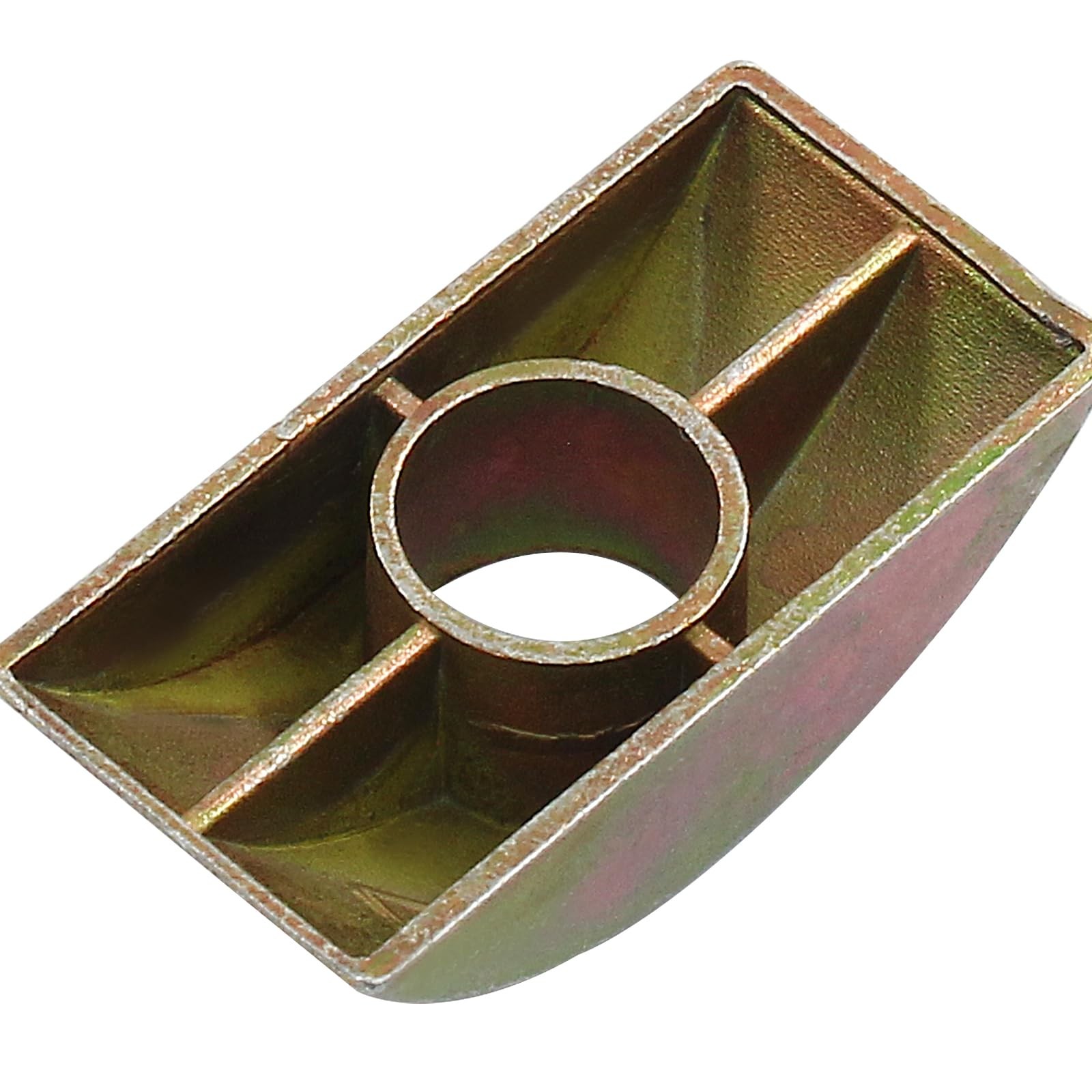Verkelly 12 Pcs Thickened 1.18″*0.56″*0.31″ (L*W*H), 8mm Hole Dia, Bronze
