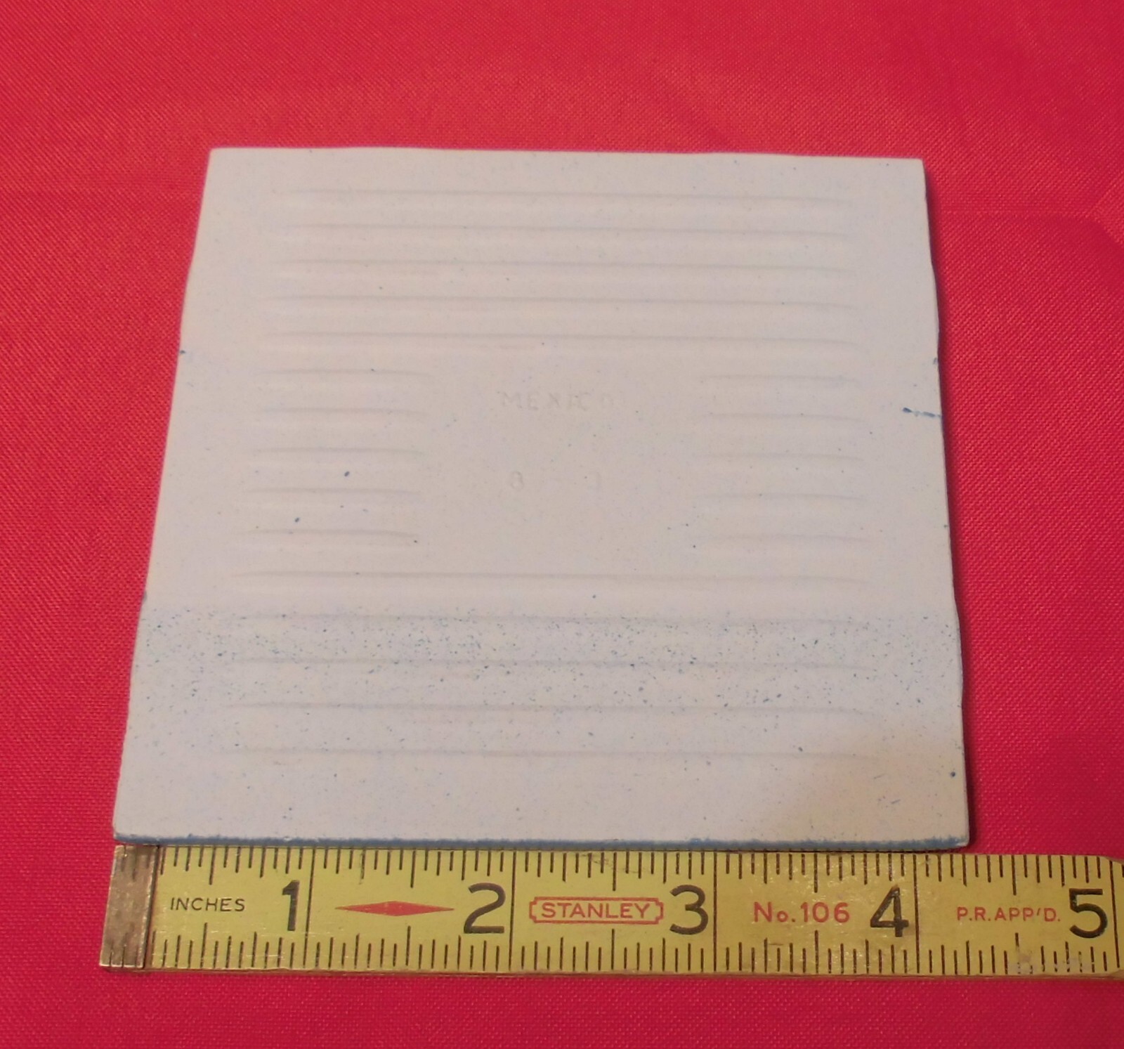 1 pc. Cobalt Blue #318: Crystalline Bullnose Ceramic Tile, 4-1/4″ American Olean
