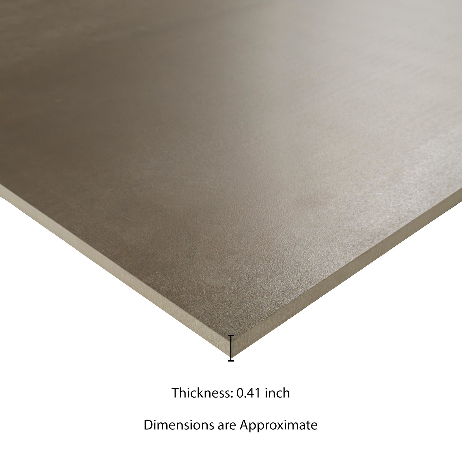Ackland AKNPTVAN24X48M-PL Vante – 24″ x 48″ Porcelain Solid Floor – Umbra