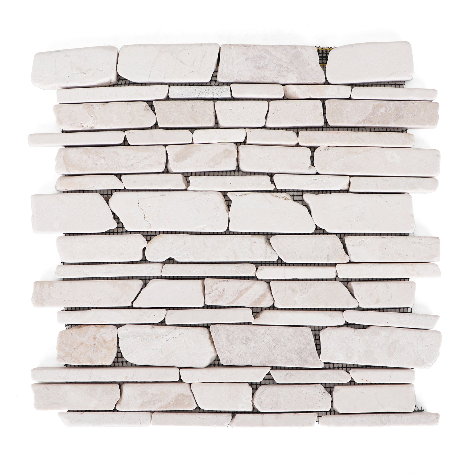 Stone Ten Real Stone Tiles – Stone Backsplash Wall Panels – 10 Pack