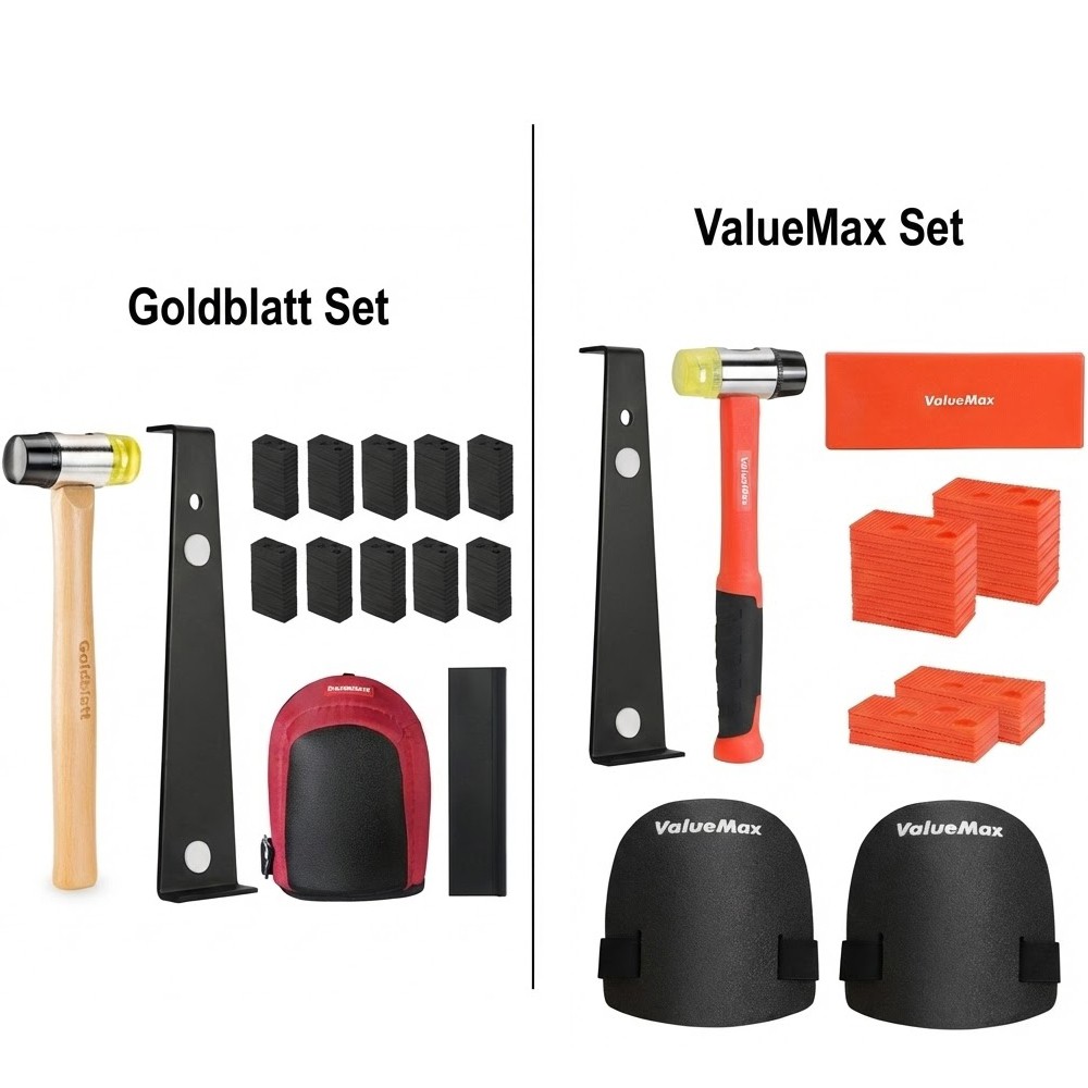 VALUEMAX/Goldblatt 100/30 Pieces Spacers Laminate Wood Flooring Installation Kit