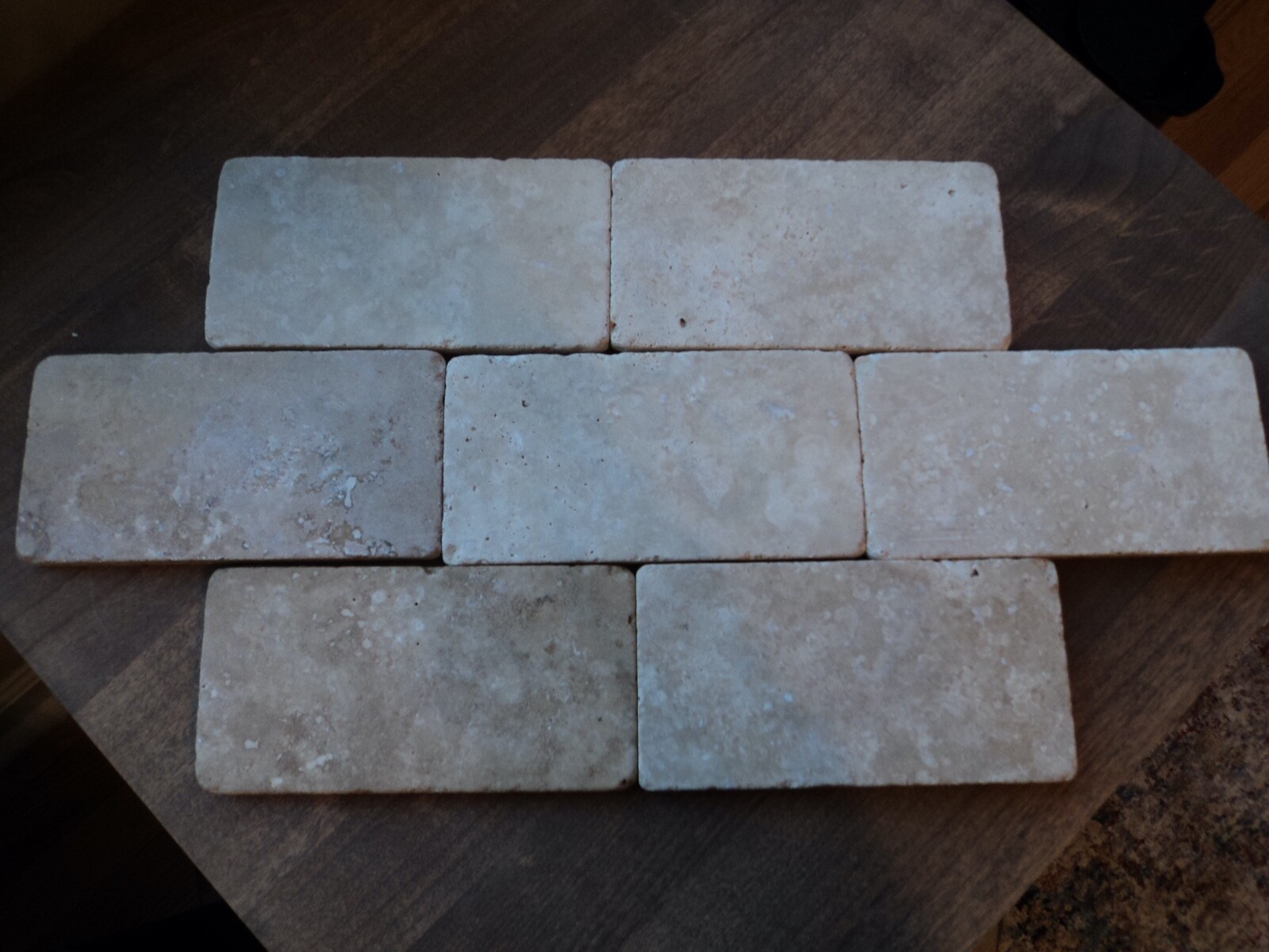 Durango Honed & Tumbled 3 X 6 Wall Floor Tile – 8 Cartons -80 Square Feet Total