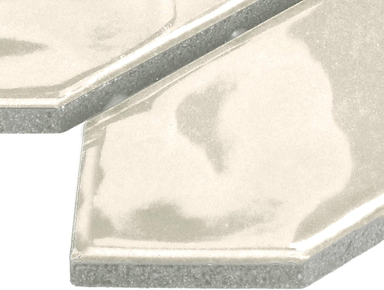 Glossy Olympus 2″x5″ Ceramic Picket Mosaic Tiles – 12 PC per Carton