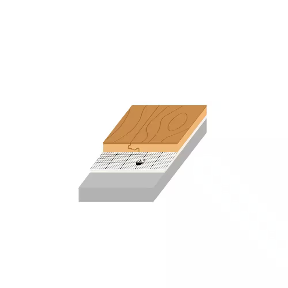 100 Sq.Ft. Roll 46.8 In. W X 25.7 Ft. L X 1.5 Mm T Underlayment for Laminate, En