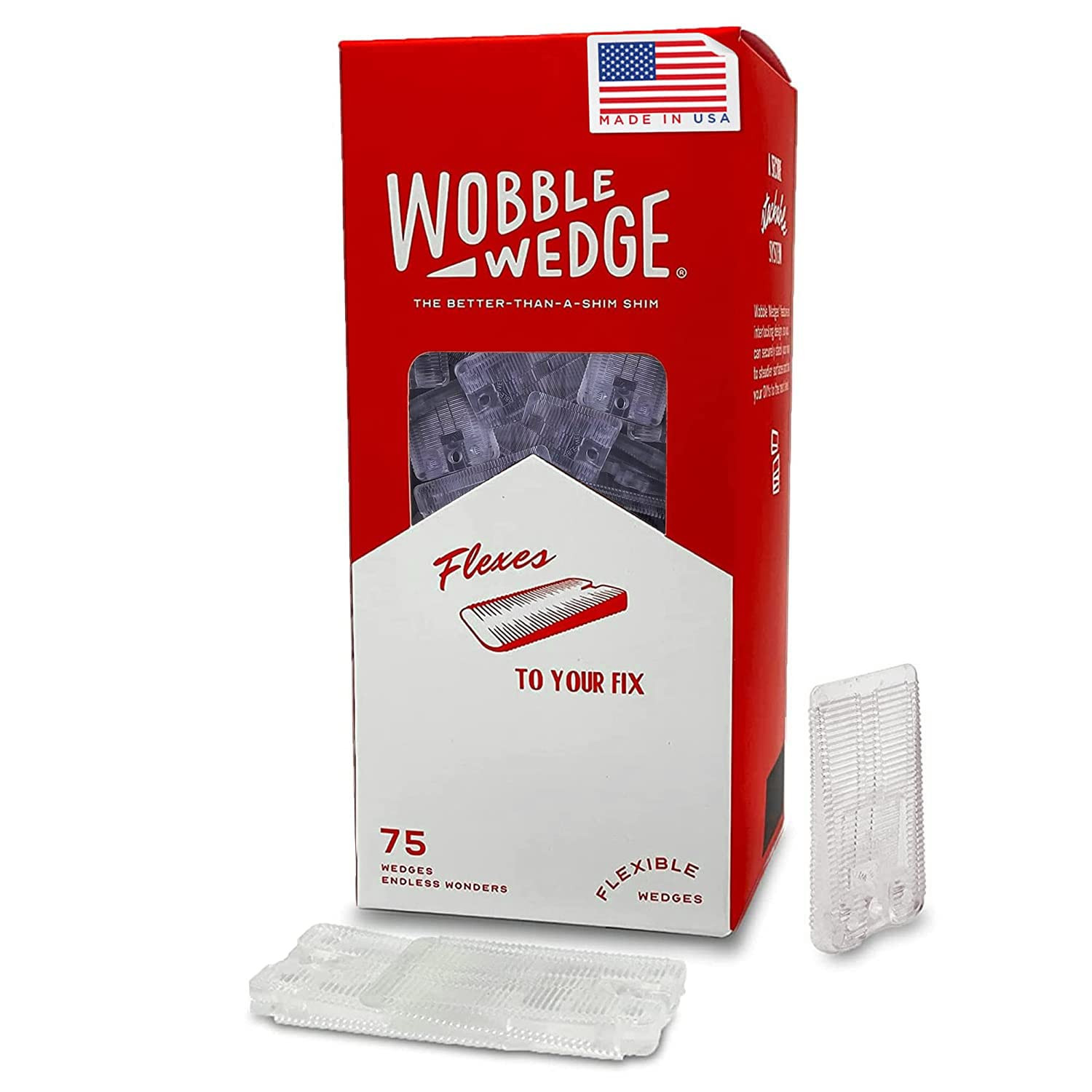 Flexible Plastic Shims – Leveling Shims for Home Improvement, Furniture Levelers