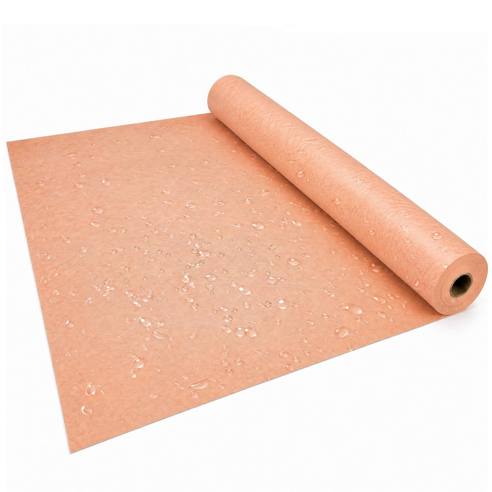 Waterproof Shower Membrane 3.8Ft x 33Ft, 125 Sq Ft, 23.6 Mils Thick Tile Underla