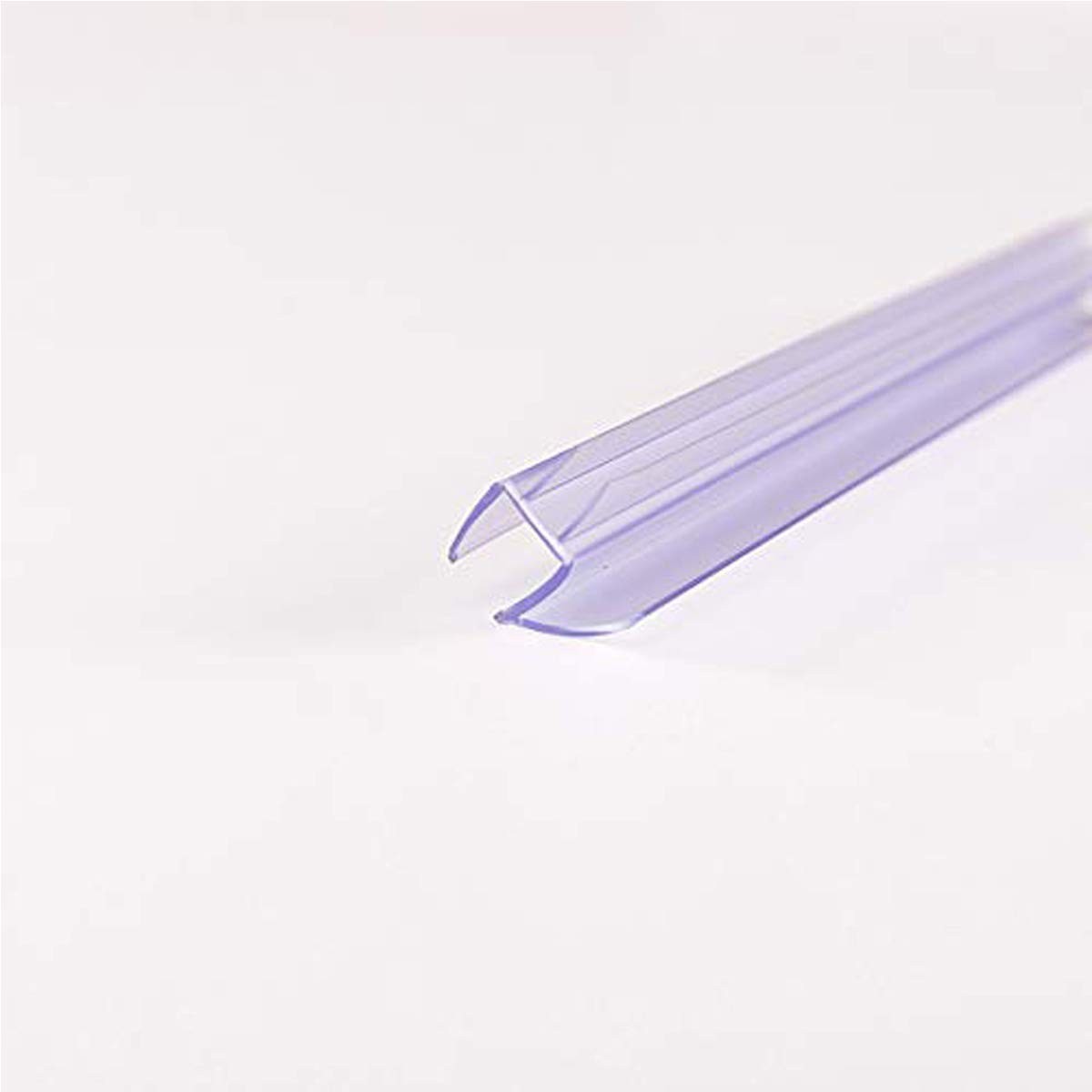 Cozylkx Frameless Glass Shower Door Sweep for 3/8″ Glass, 3/8 Inch, Clear