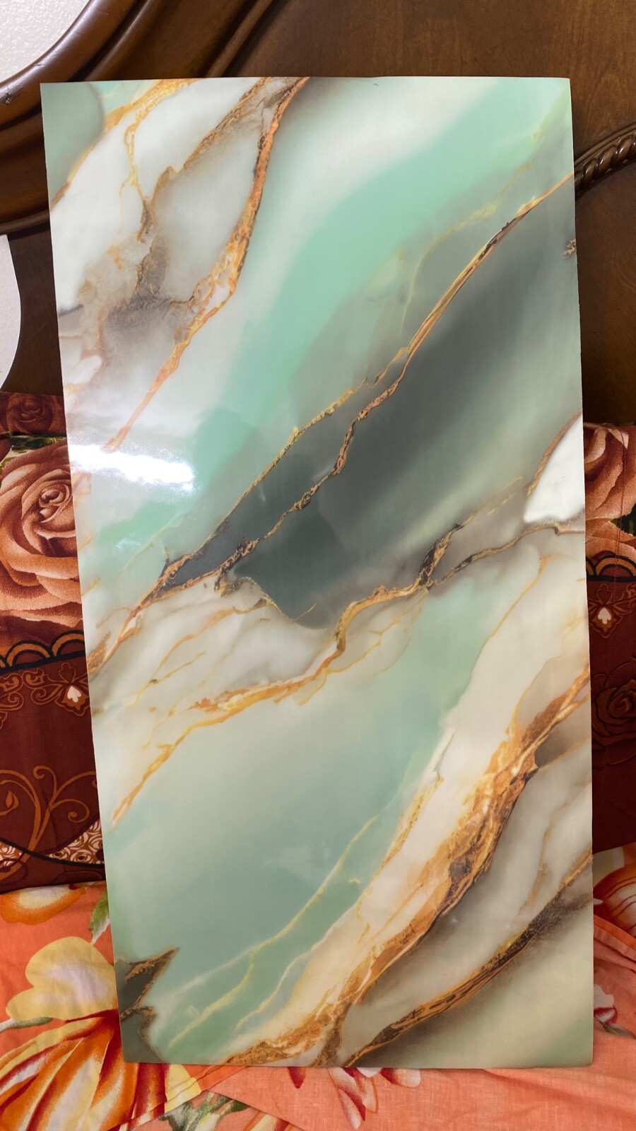 10 Sheet Wall Panels Peel and Stick Marble, 23.6″x11.8″ Bcksplsh Waterproof Tile