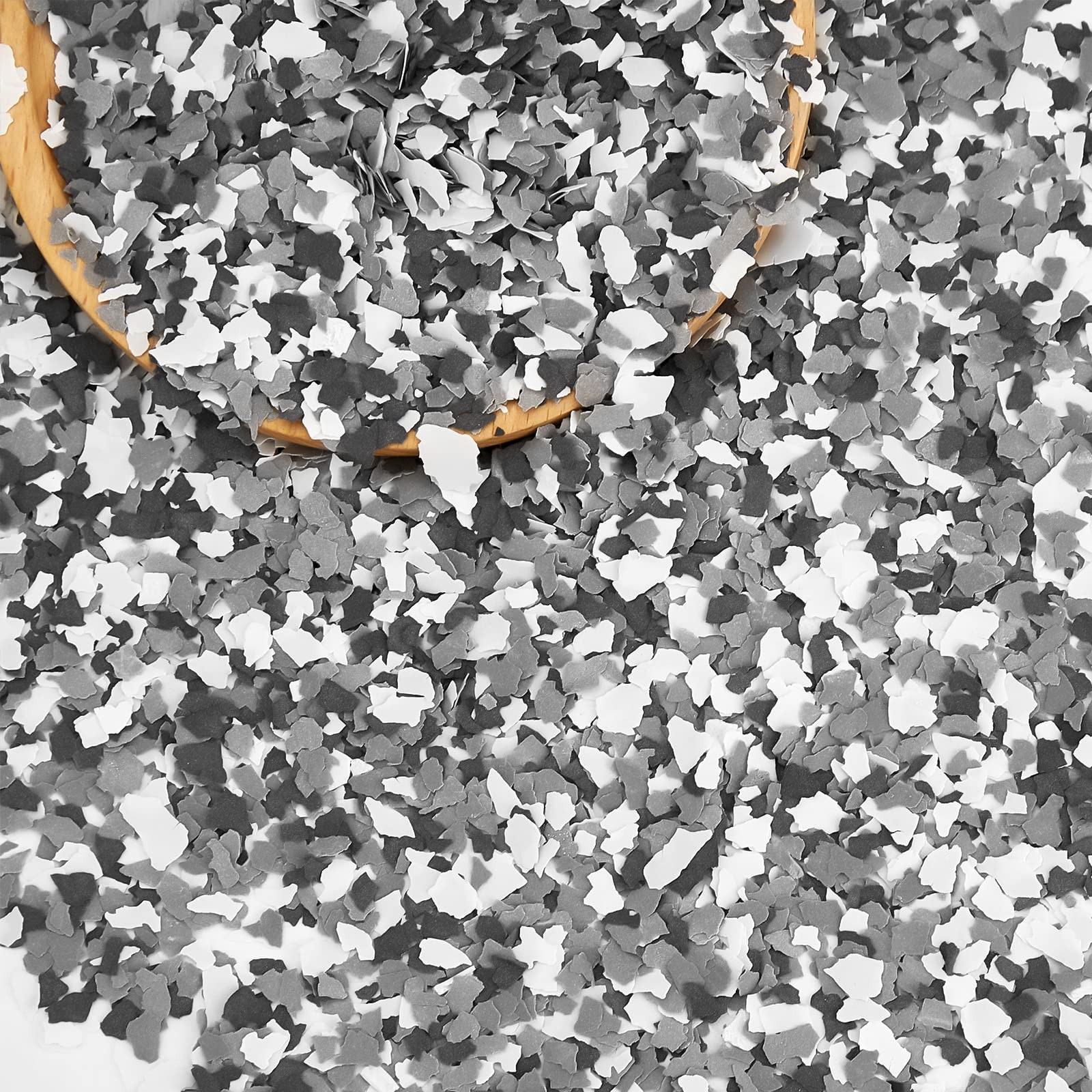 330 G/ 0.72 lb Blend Decorative Color Chips Epoxy Flakes for Garage Floor Blend