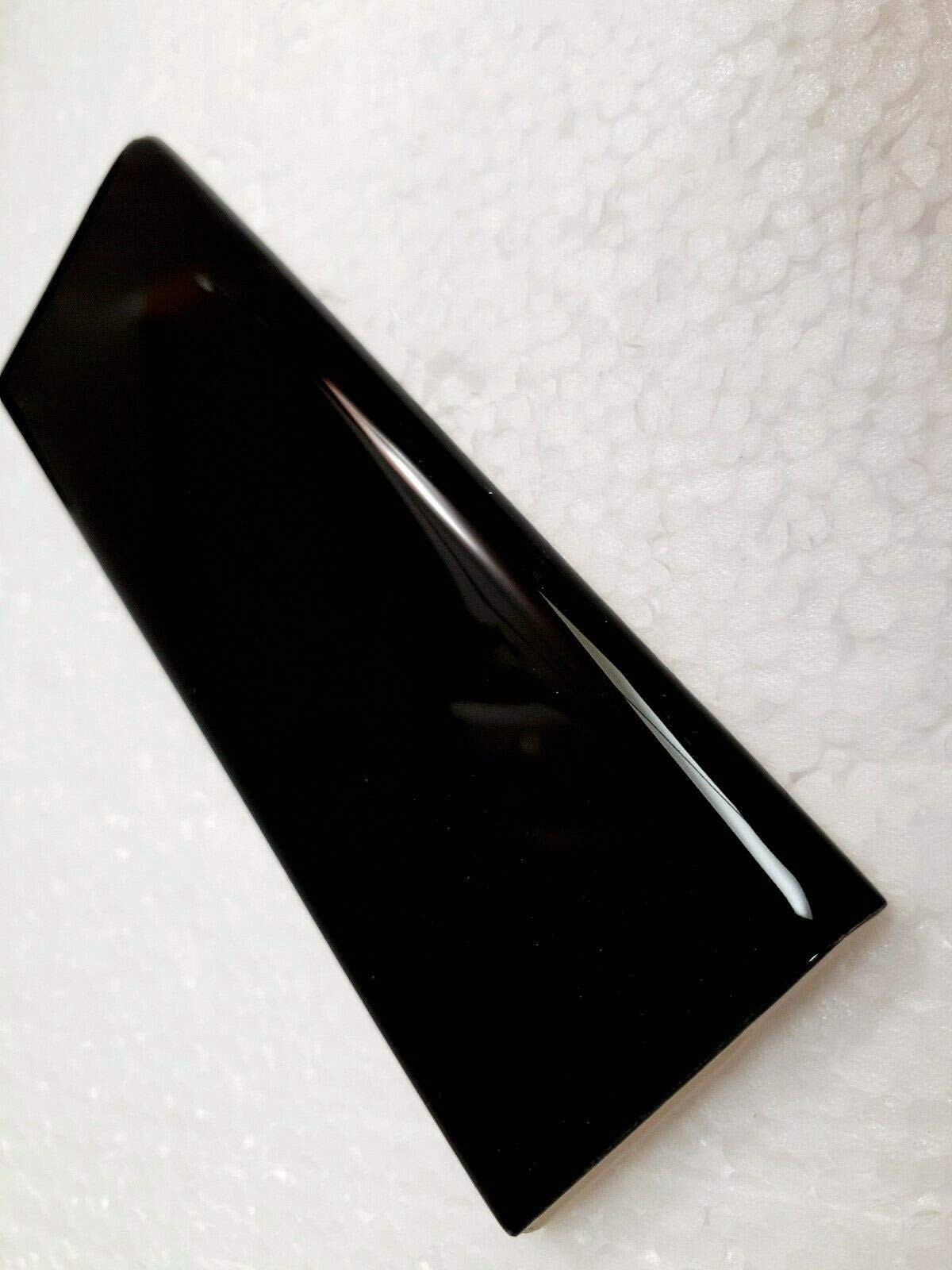 Black 2×6 in Ceramic Tile Bullnose Trim Edge 2 x 6 inch Box 10 Piece
