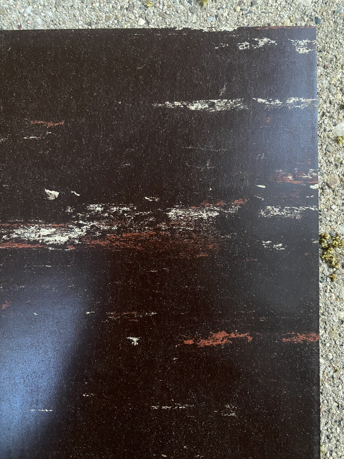 New Old Stock Armstrong Asphalt Tiles Mid Century Brown Pattern