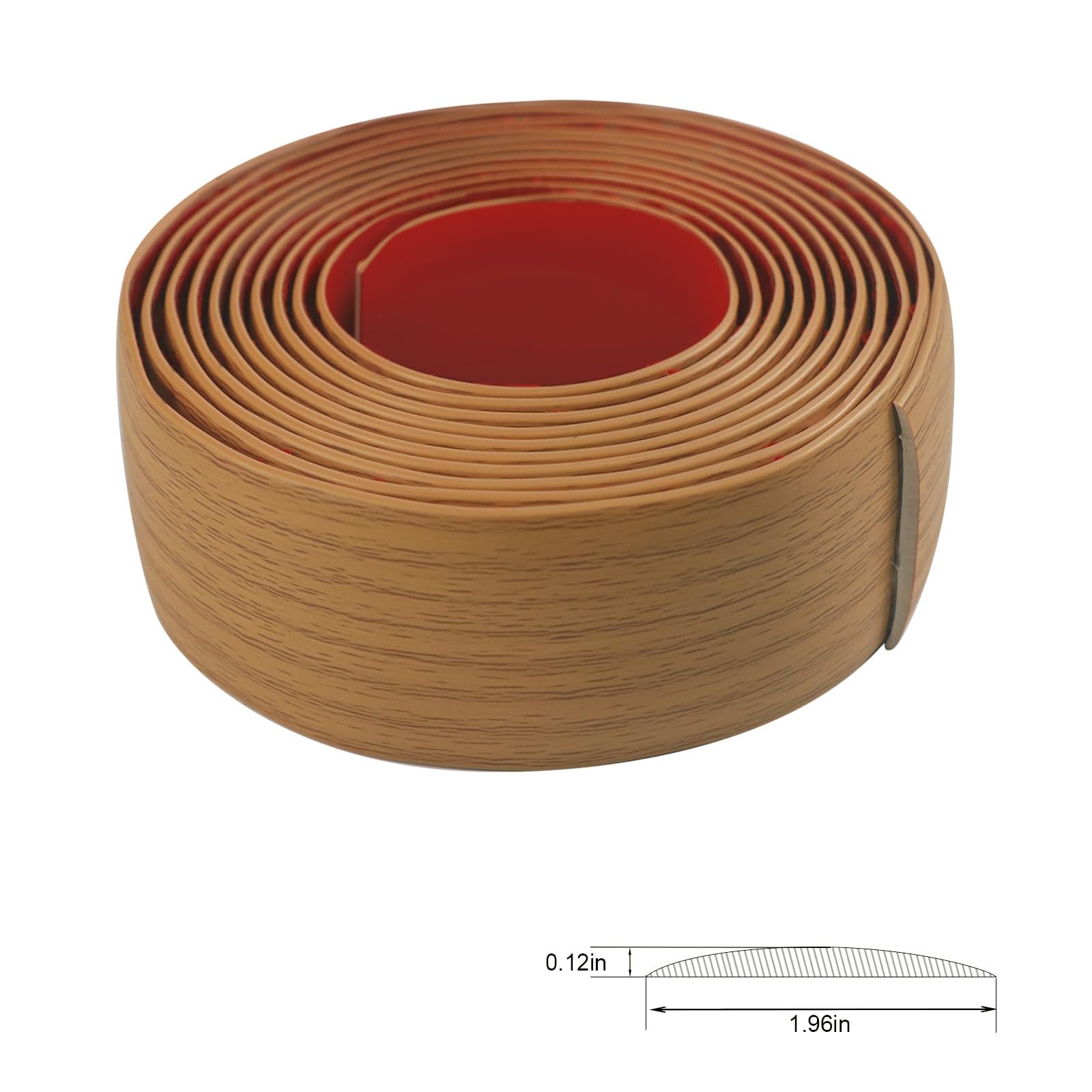 Floor Transition Strip for Carpet to Tile, Yellow, 4′ x 1.57″