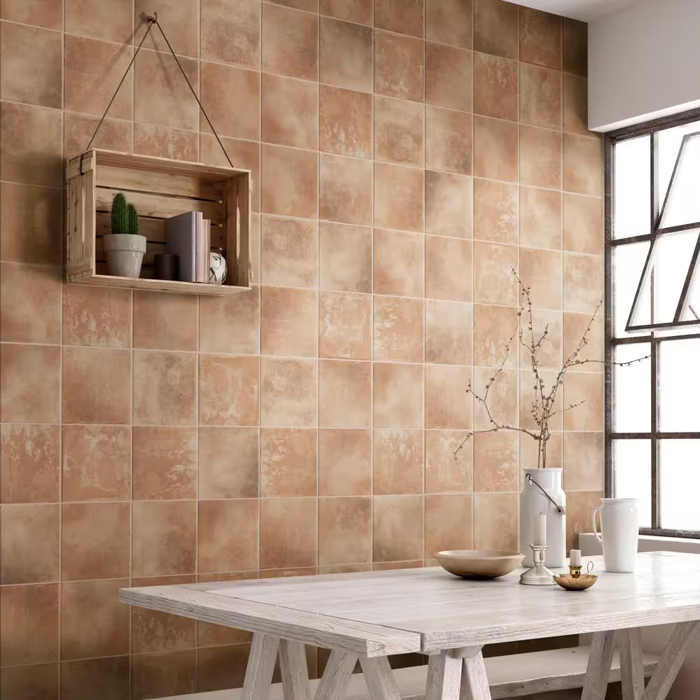Americana Boston East 8-3/4 In. X 8-3/4 In. Porcelain Floor and Wall Tile (11.0