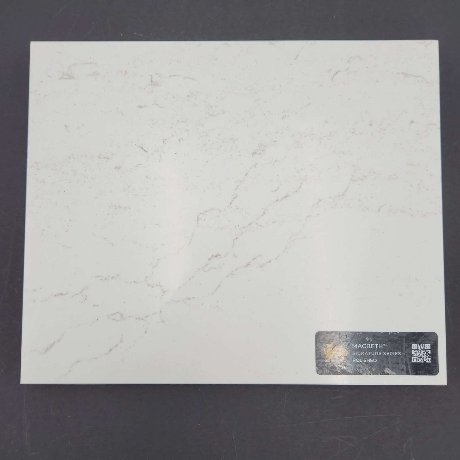 Cambria Macbeth Quartz 10″x12″x.75″ Display Sample Dual Finish Polished & Matte