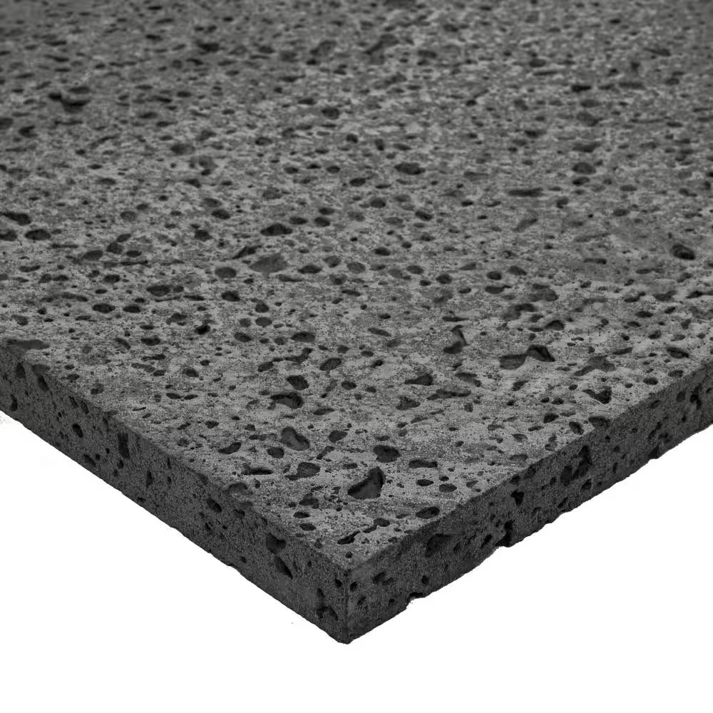 Lava Stone 12 In. X 12 In. X 2 Cm Rough Honed Basalt Floor Tile Paver (1 Sq. Ft.