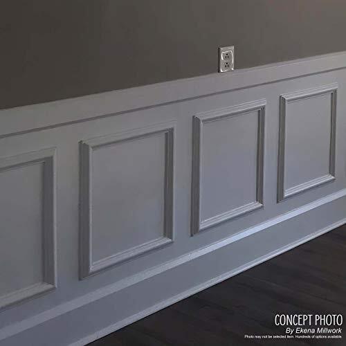Pnl20x24as02 20″w X 24″h X 1/2″p Ashford Molded Scalloped Wainscot Wall