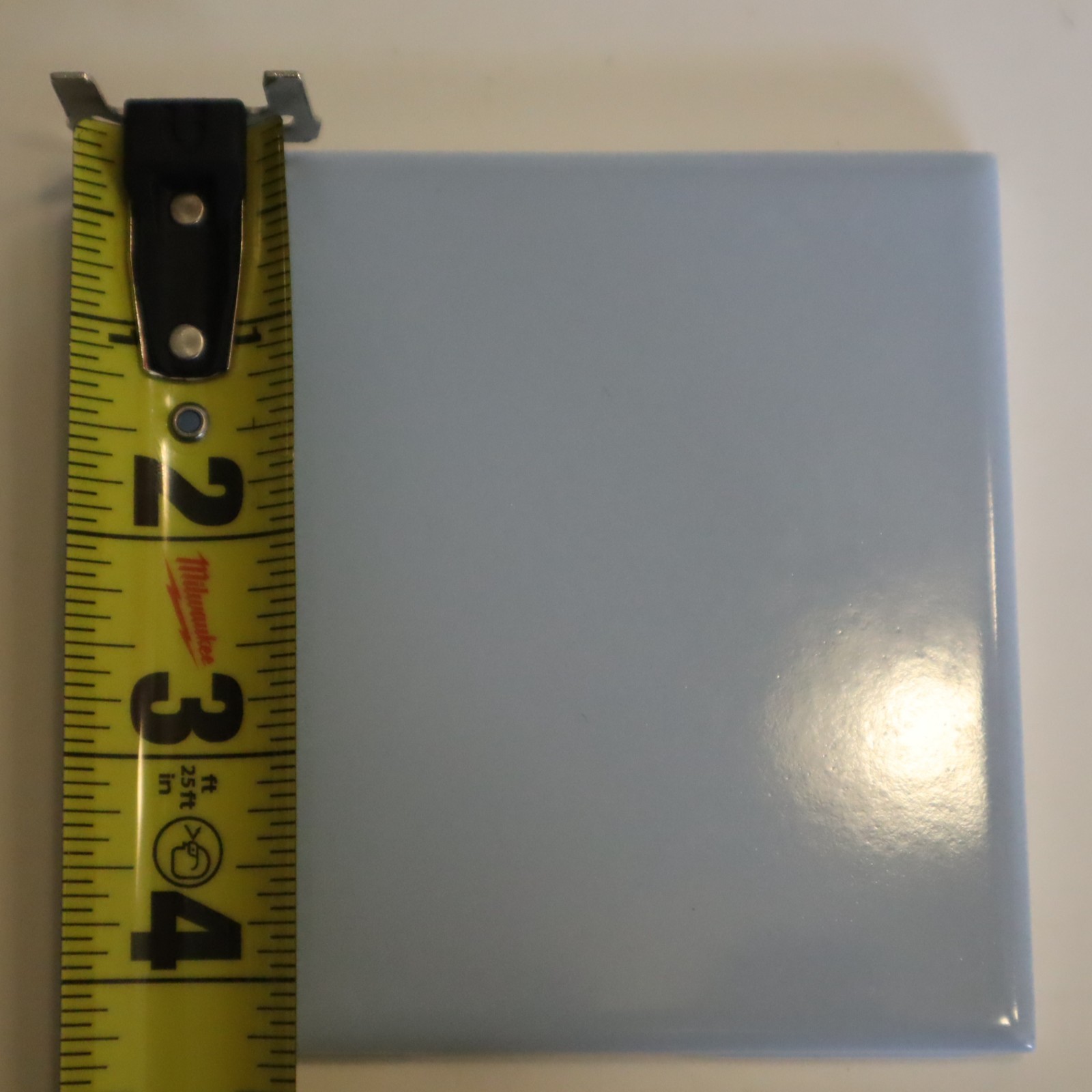 Vintage NOS Florida Tile 4-3/8″ Light LT Vermont Blue Tiles