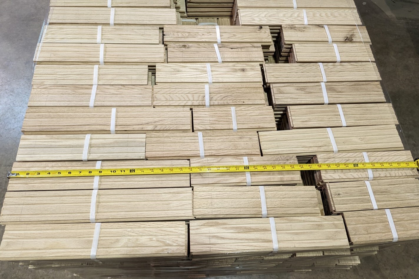 Mixed Grade White Oak Unfinished Solid 3/4″ x 4″ Flooring Shorts $0.60/SF