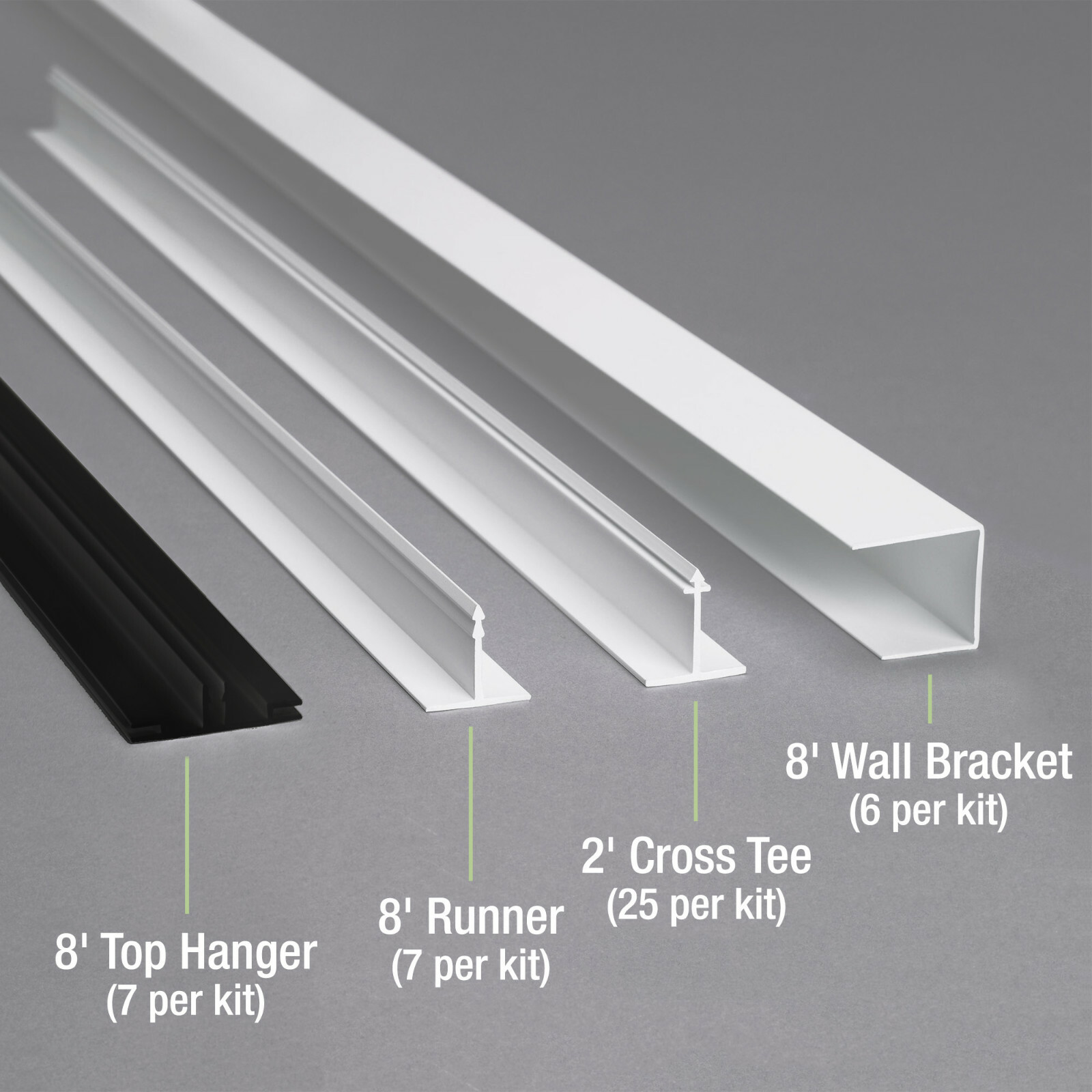 CeilingMAX 100 sq. ft. Surface Mount Grid Kit