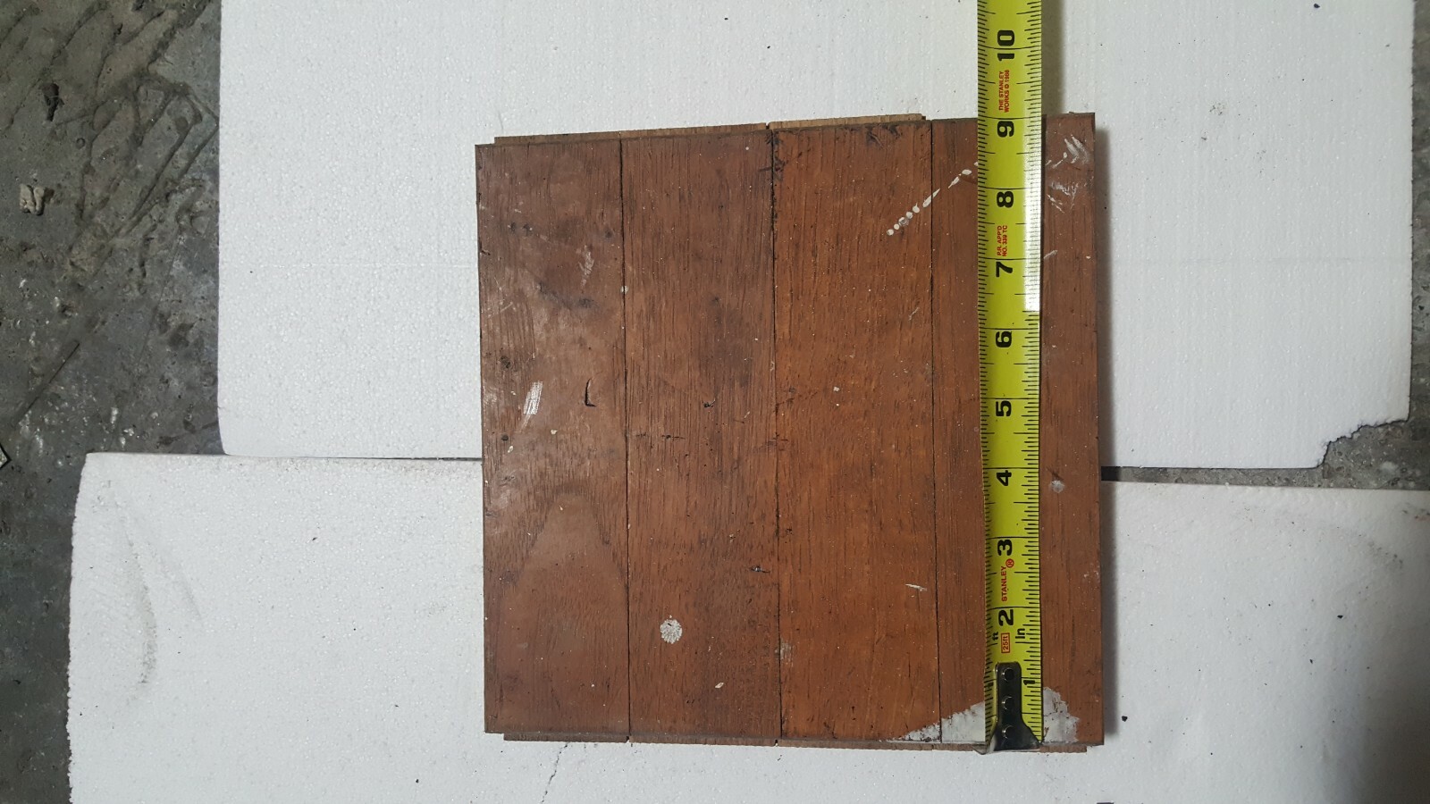 OAK Wood Parquet Flooring 9″ x 9″ x 3/4″ square … 0NE square tile