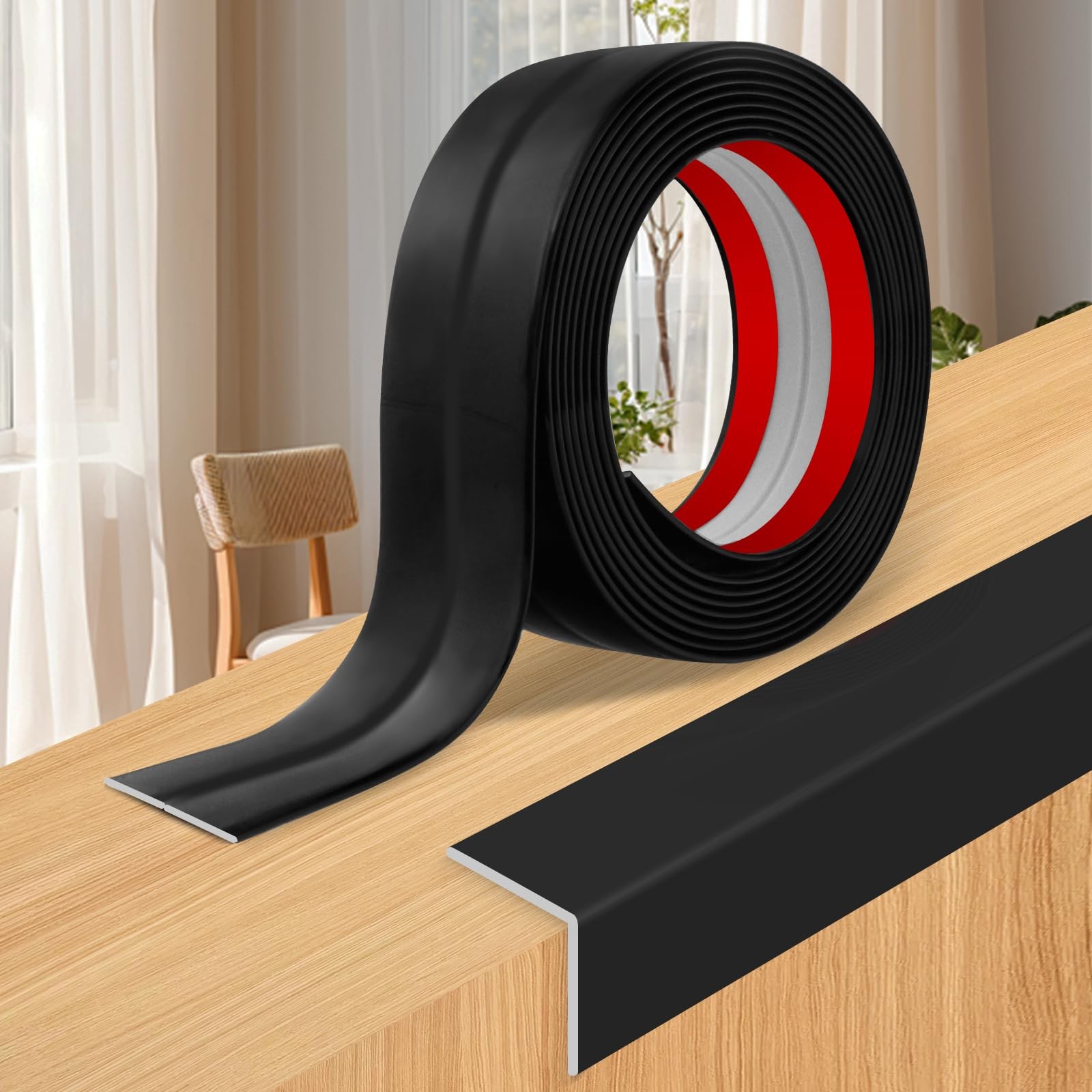 Flexible Wall Corner Protector Moulding Trim Peel and Stick Wall Corner Guards