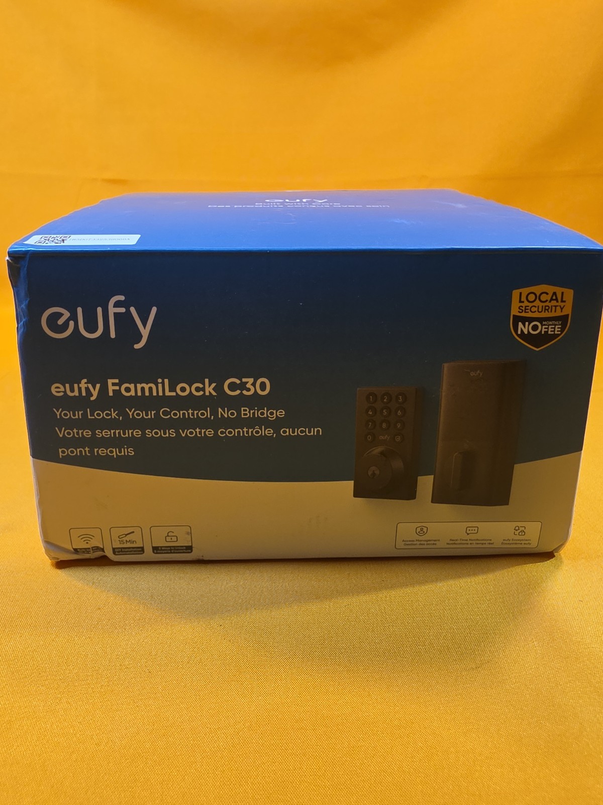 Eufy FamiLock C30 Free Eufy App Brand New