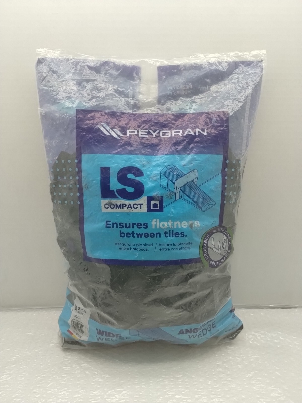 PEYGRAN LS COMPACT TILE LEVELING WEDGE – 500 PACK