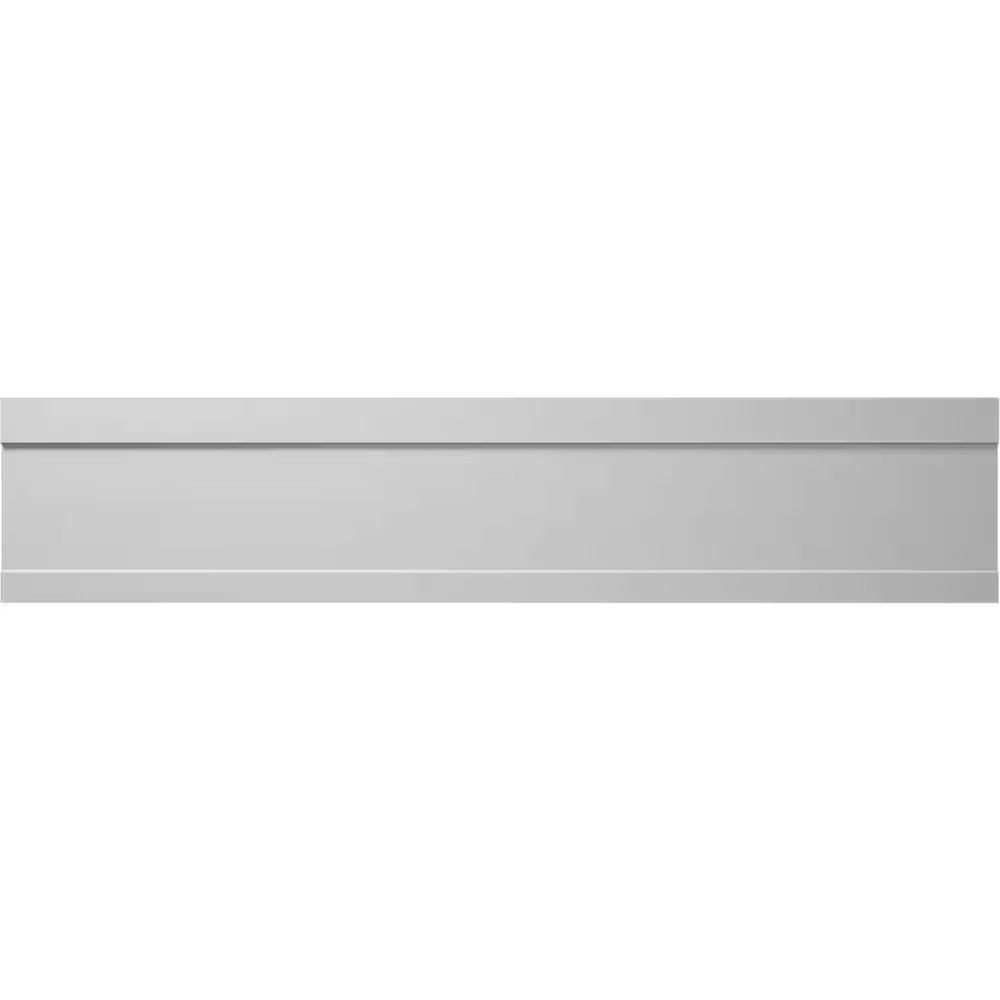 Creations Series 6616 7/16 In. X 3-1/4 In. X 8 Ft. PVC Composite White Base Mold