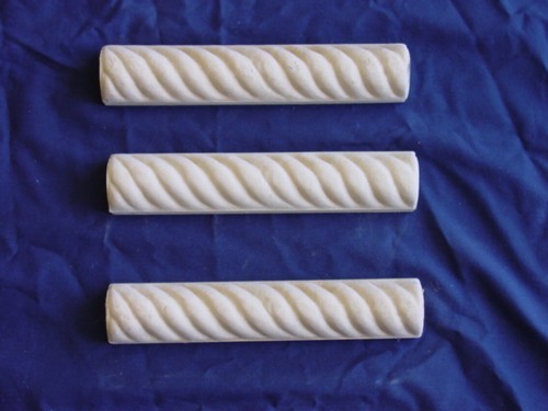 Smooth Rope Tile Trim Border Plaster Concrete Mold Set of 3 6002 Moldcreations
