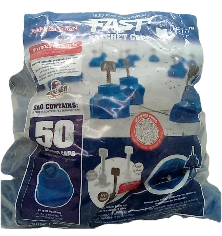Marshalltown 1/8” in Straight Tile Spacer and Leveling System 50-Pack