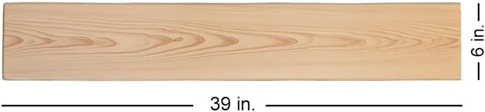 Natural Maple Foam Wood Ceiling Planks – 39″x6″, 96 Pack, 156 Sq.Ft.