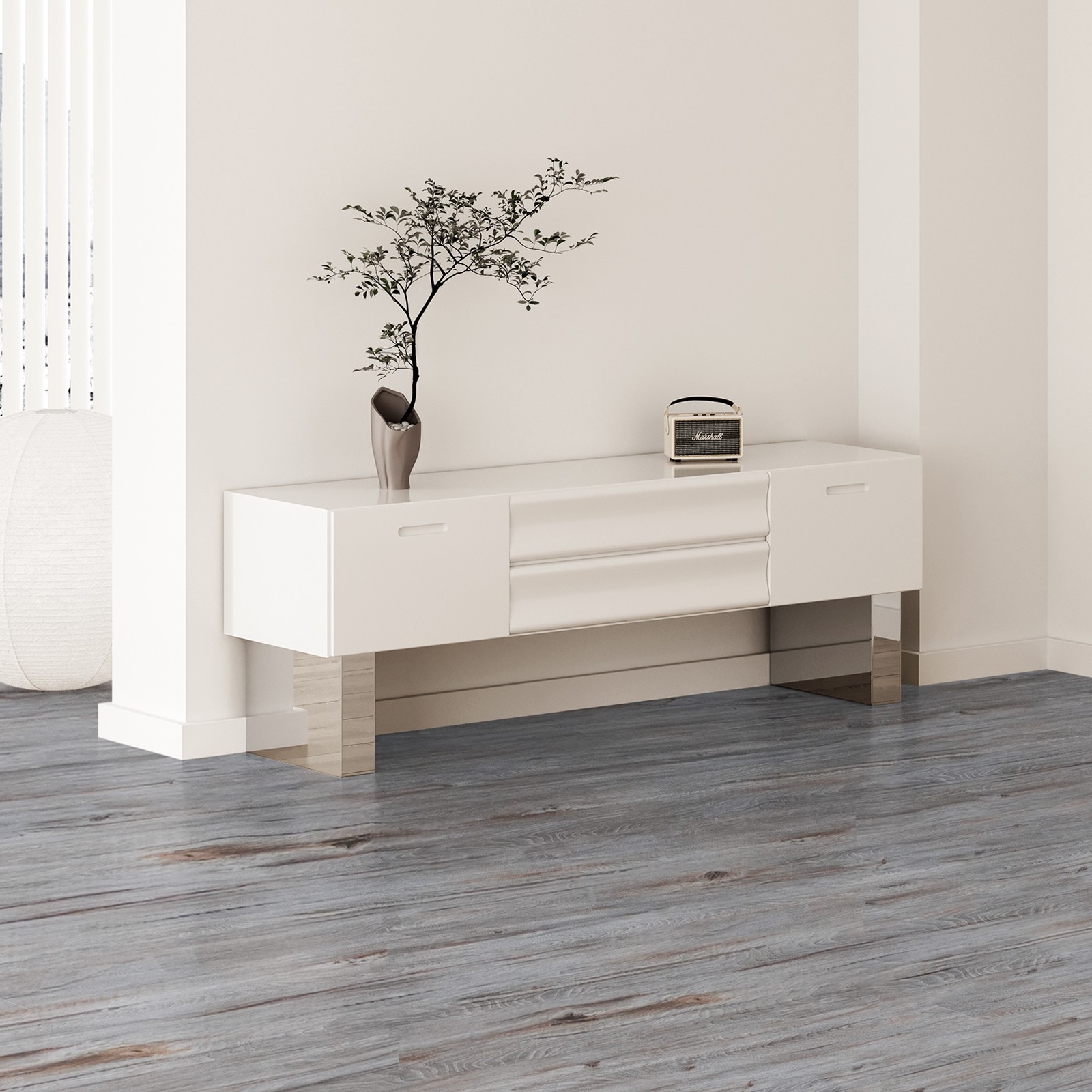 VEVOR 36 PCS 54sq.ft Self-Adhesive PVC Vinyl Floor Plank Wood Tiles Peel Stick