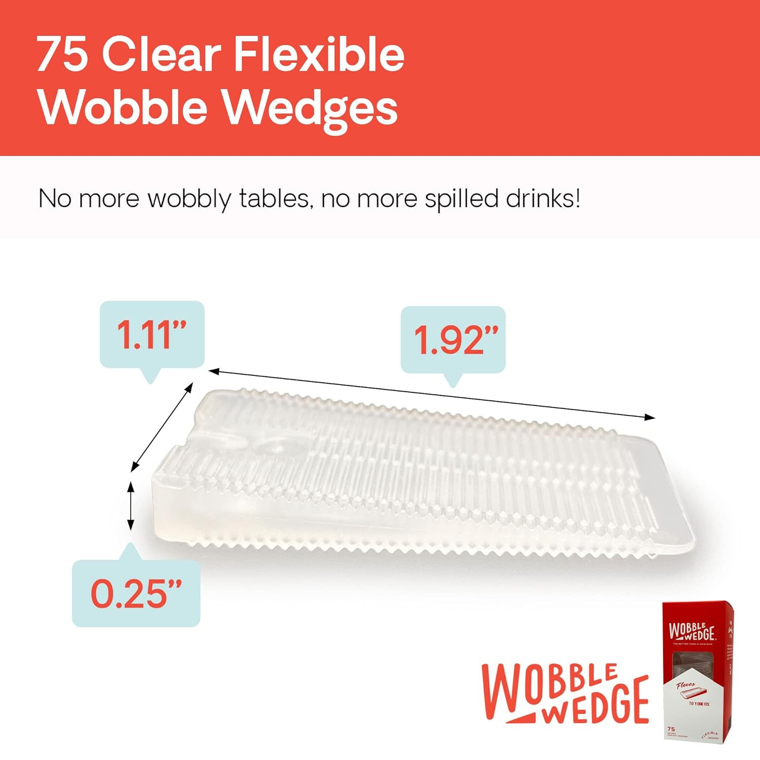 Flexible Plastic Shims – Leveling Shims for Home Improvement, Furniture Levelers