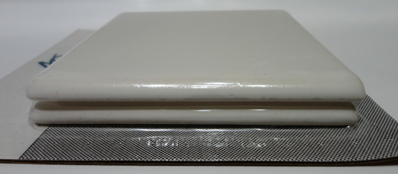 8-American Olean Starting Line Ceramic Bullnose 4.25 x 4.25 (843588)White Gloss