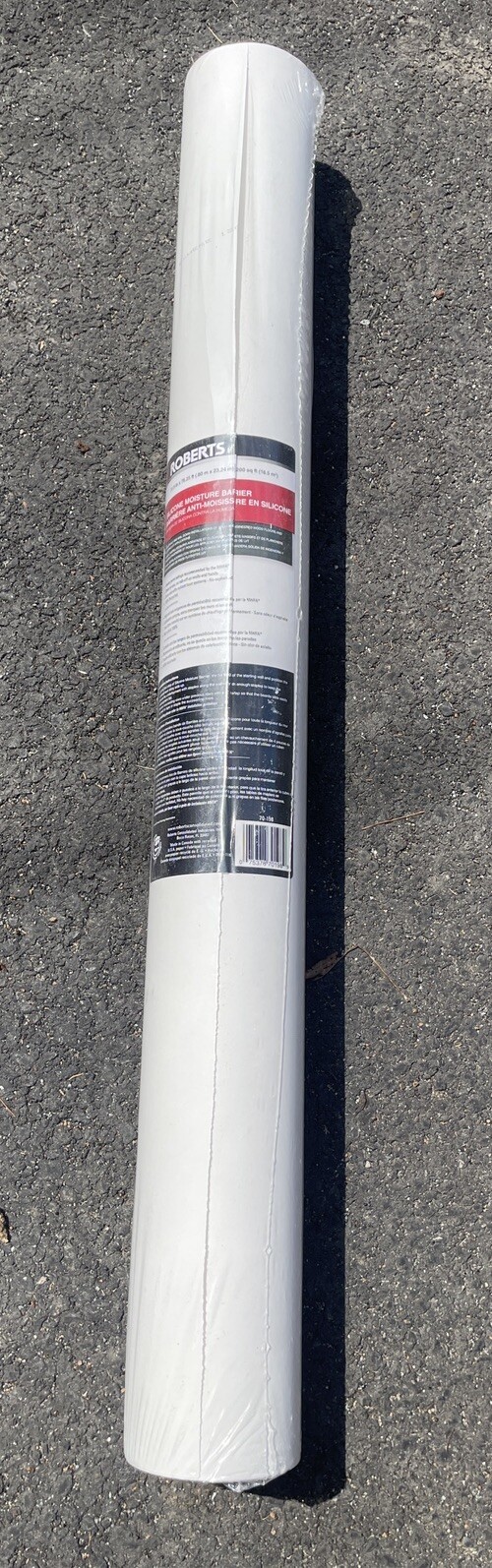 ROBERTS 70-198 Silicone Moisture Barrier 200 sq 31.5 in. x 76.25 ft. x 6 mil for