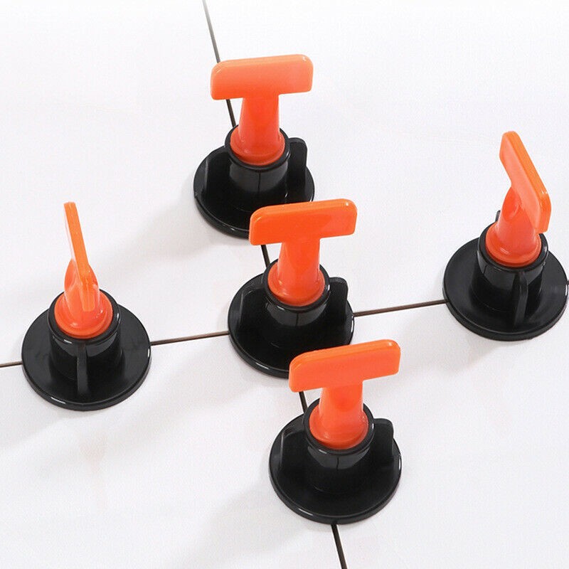 151pcs Tile Leveling System Reusable Flat Ceramic T-Lock Locator Spacer Tools F