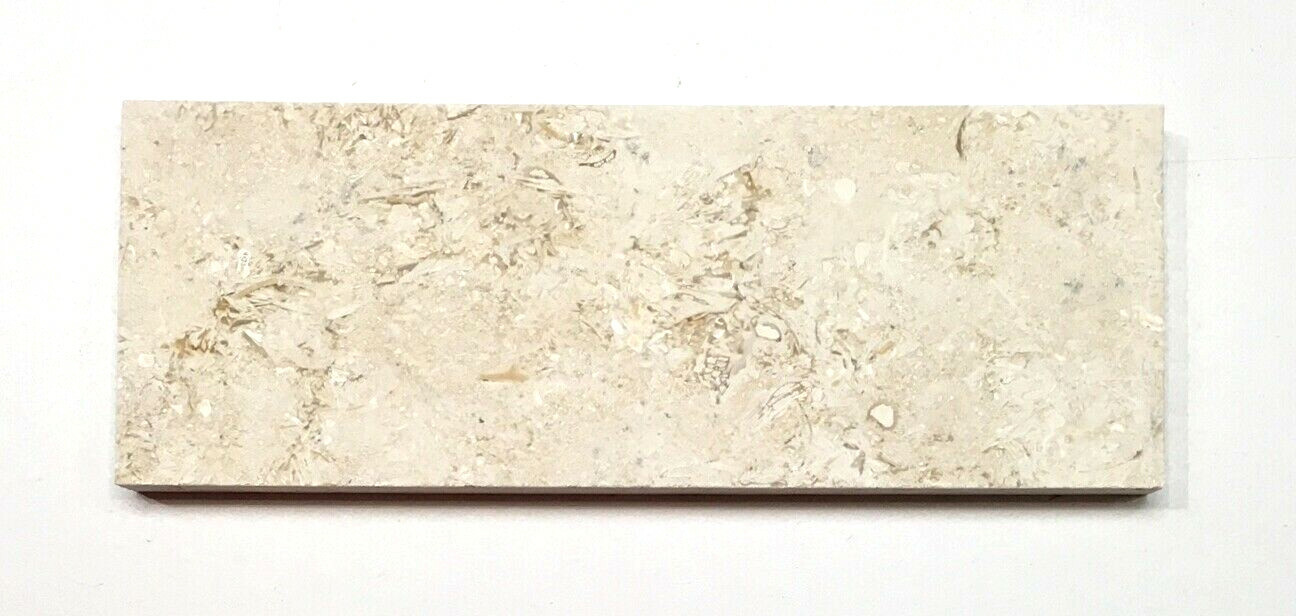 3×8 Jerusalem Stone Honed Finish Limestone Floor and Wall Tile (Sold by piece)
