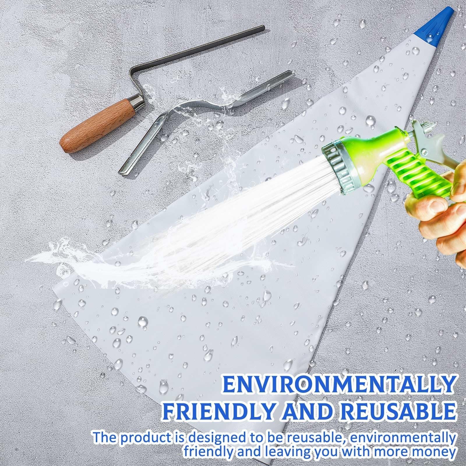 9-Piece Tile Grout & Masonry Tool Set – Cement Sealer Bags, Brick Jointer, Tuck