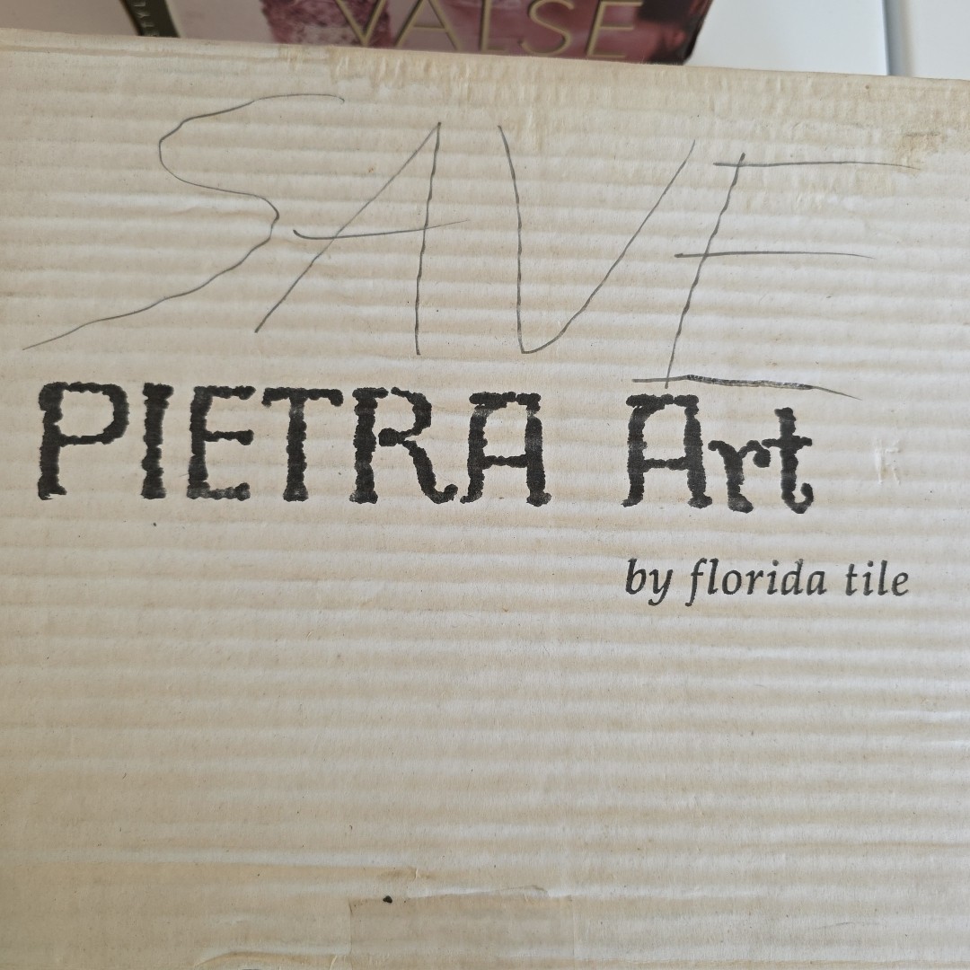 (1) Florida Tiĺe Pietra Art GIALLO Limestone 4×4 Off-White Beige Made In Turkey