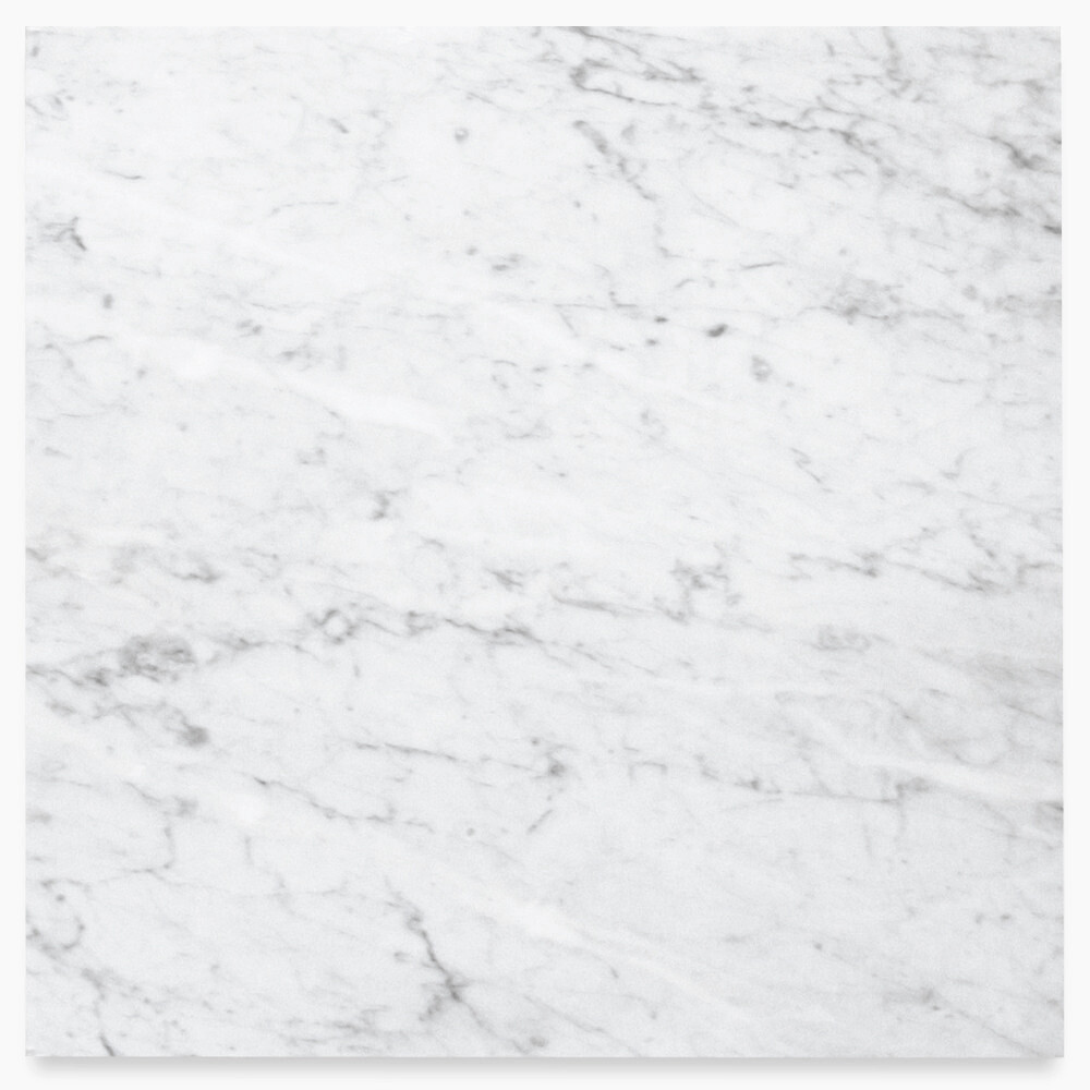 C45P 18×18 Carrara Venato Bianco Carrera White Marble Floor Tile Polished