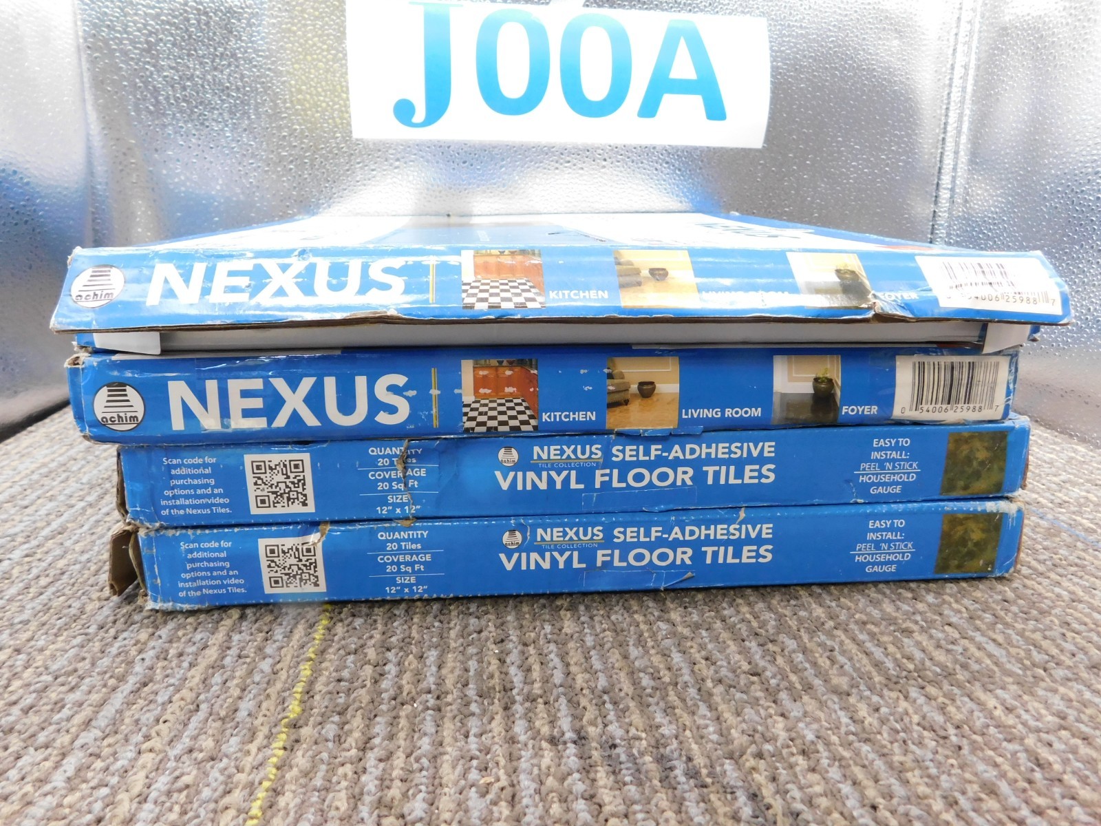 4 BOX Nexus Peel and Stick Vinyl Floor Tiles Easy DIY Installation 12×12