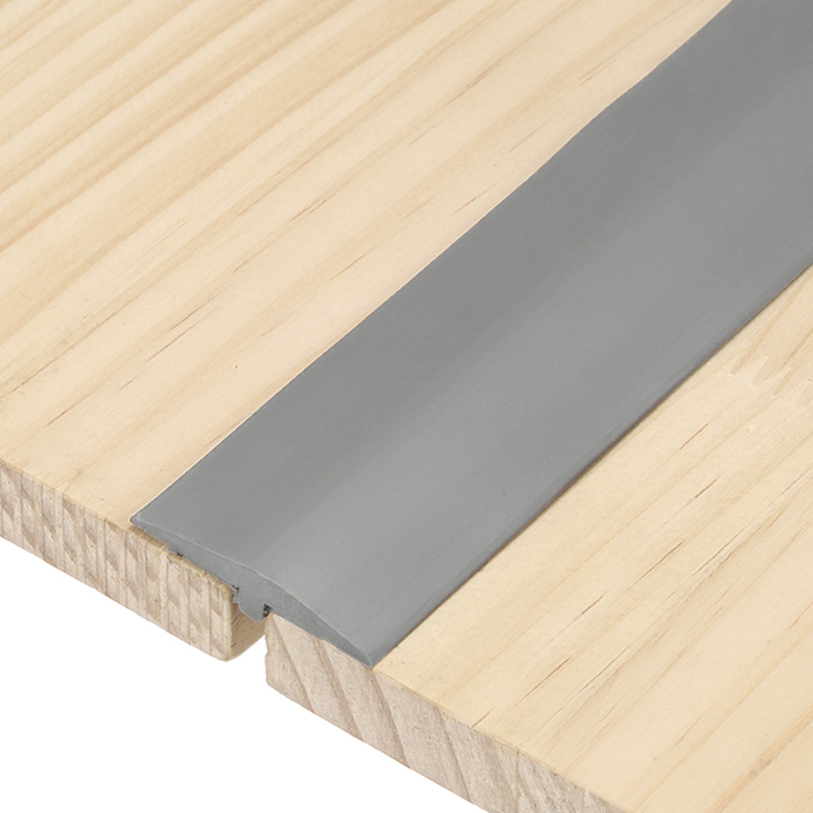 T-Molding Transition Strip 19.69 Ftx1.57″ Flooring Edging Trim Gray,