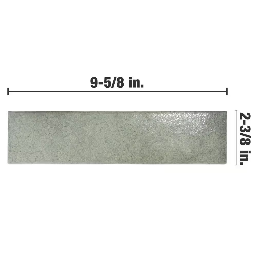 Heritage Jungle 2-3/8 In. X 9-5/8 In. Porcelain Floor and Wall Tile (5.78 Sq. Ft