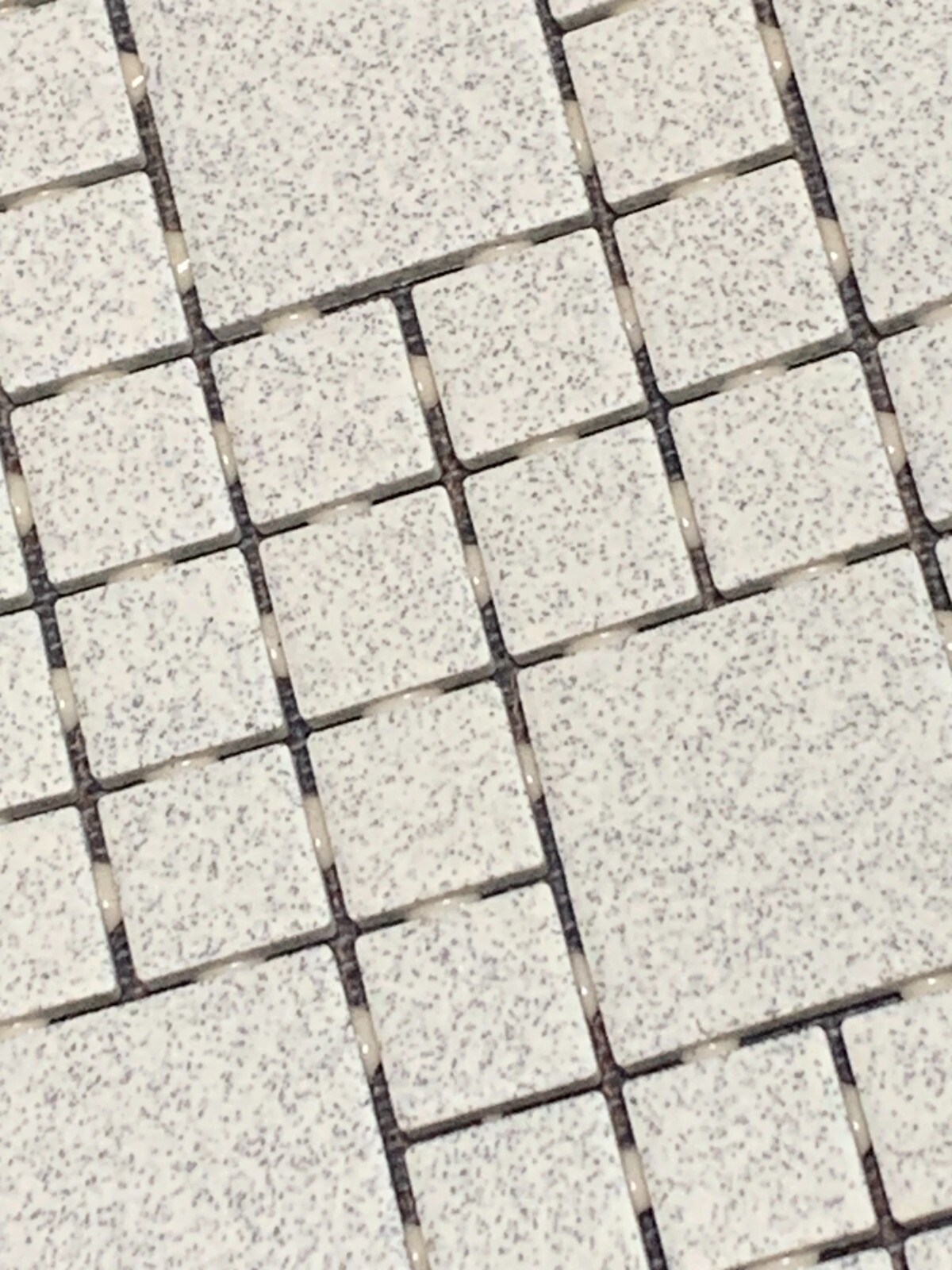 New Daltile Mosaic Keystone 12″ x 24″ Floor Tile White/Black Speckled *120sqft*