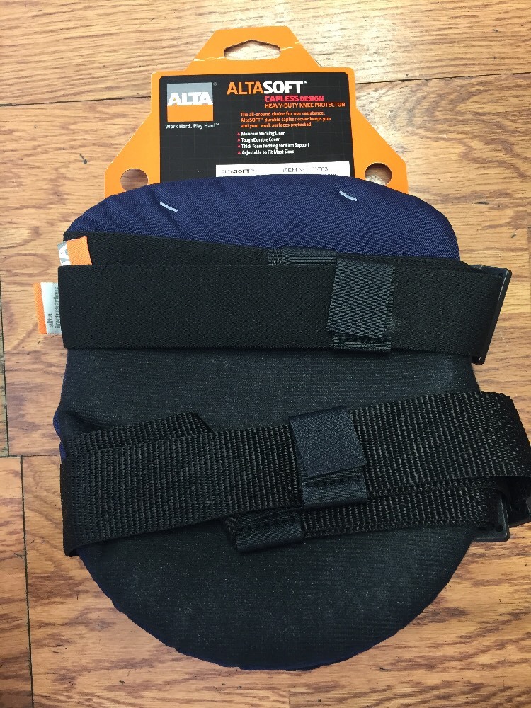 Alta 50703 Soft Capless Flooring Kneepads, 1 Pair