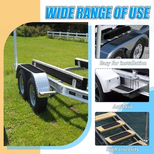 Marine Boat Non-Skid for Boat Trailer Fenders 6-Inch X 12-Inch Boat Trailer