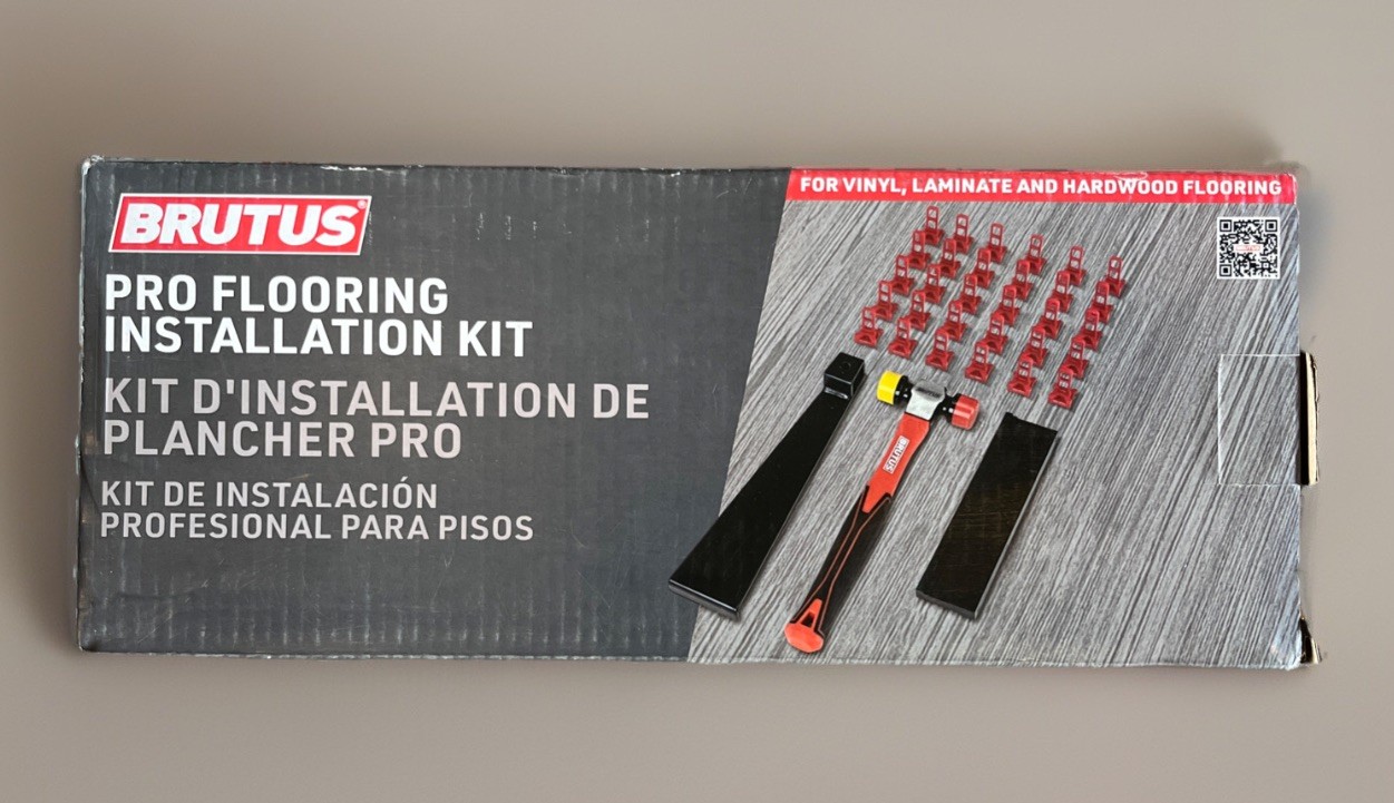 Brutus Pro Flooring Installation Kit Vinyl Laminate Hardwood Floors – Set – NEW