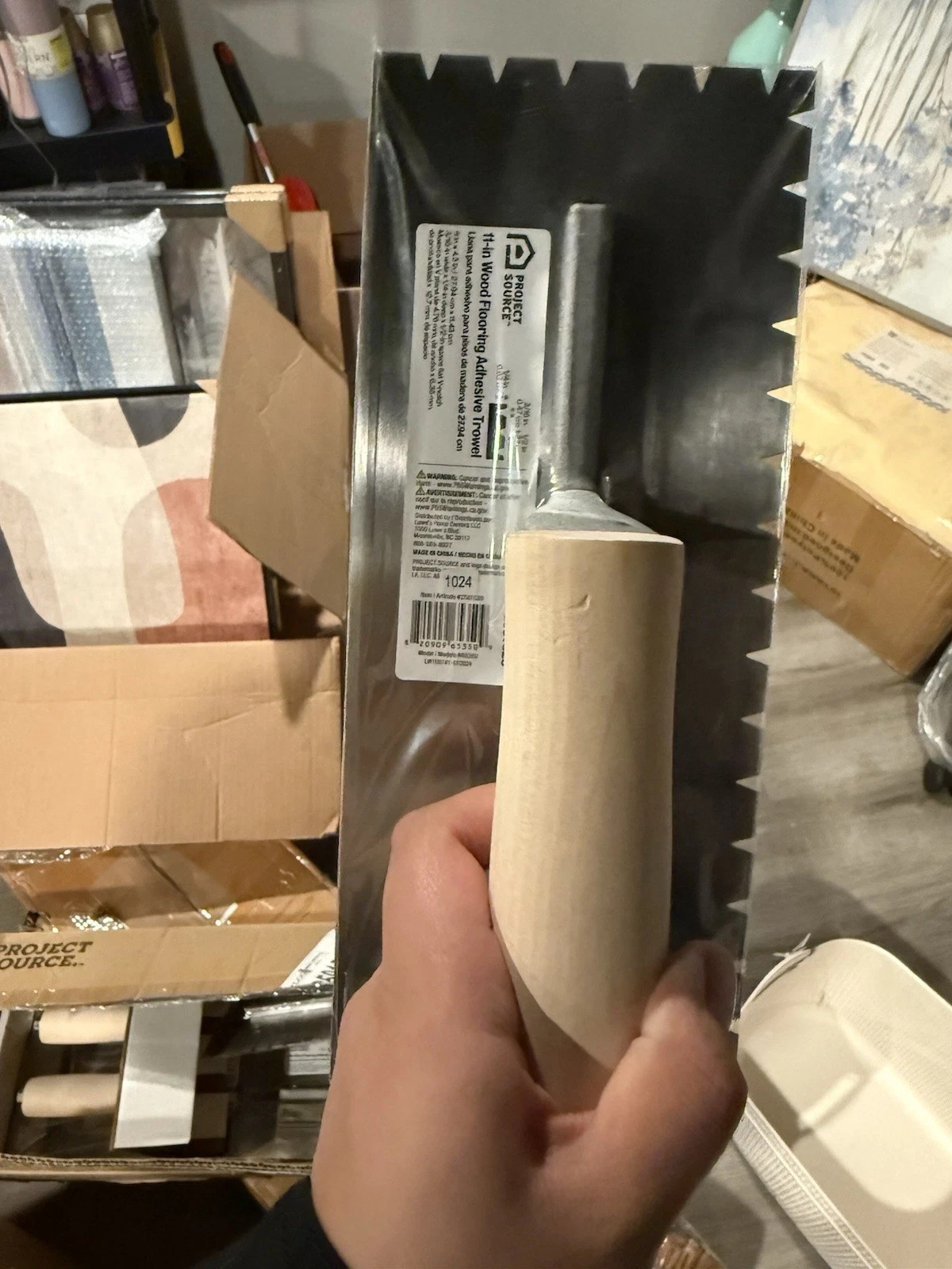 2/ Project Source Metal Adhesive Trowels 3/16″ Wide x 1/2″ Deep – 2501520